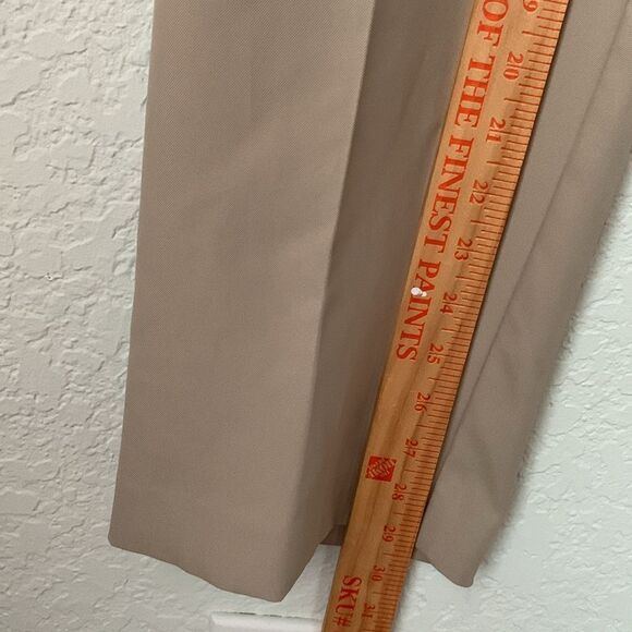 Peter Millar Beige 100% Polyester Men’s Pants Size 40/32 - Picture 5 of 13